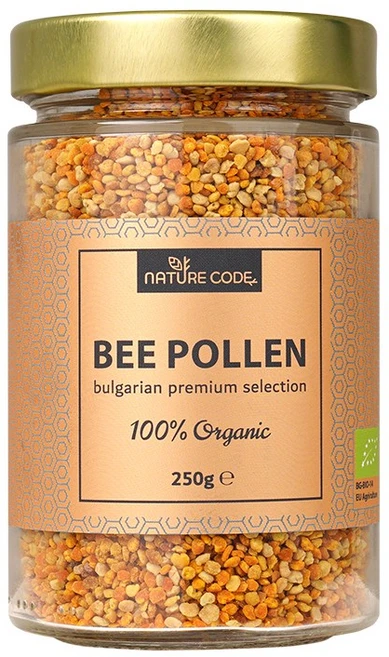 불가리아 유기농 벌화분 천연 100% 무첨가 꿀화분 먹는화분 비폴렌 250g, 1개 - 쿠팡