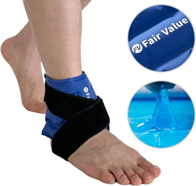 페어벨류 발목 냉찜질팩 아이싱 얼음찜질 냉온찜질, 1개