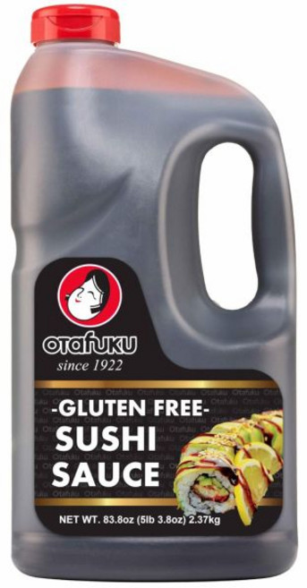 핫소스 할랄 소스 오타후쿠 글루텐 프리 장어 스시 롤 사시미 밥 포케용 일본 우나기 레스토랑 벌크 사이즈 83.8온스(1/2갤런), 1개, 2.37kg