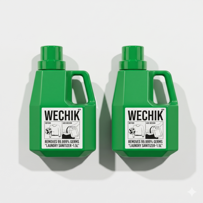 위칙 소독 섬유유연제 본품, 1.5L, 2개