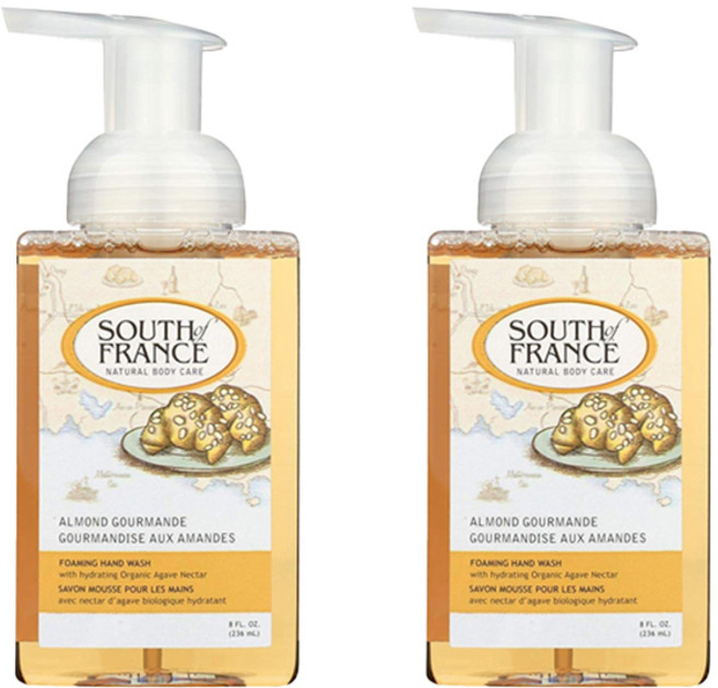 사우스오브프랑스 포밍 핸드 워시, 236ml, 2개, Almond Gourmande