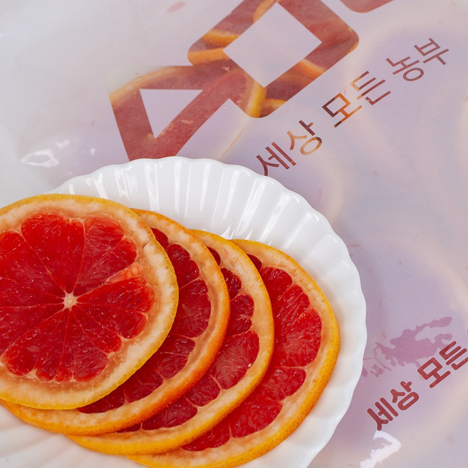 [당일출고]씨뺀 자몽 슬라이스 업소용 가정용 냉동, 1개, 자몽 슬라이스 1kg