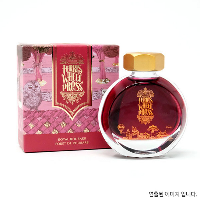 페리스휠 프레스 병잉크 로얄 르바Royal Rhubarb, 미니병38ml [RRB]
