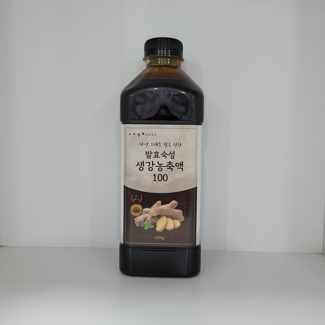 자연 그대로 담은 진한 발효숙성 생강청 100 1200g, 1개, 1.2kg