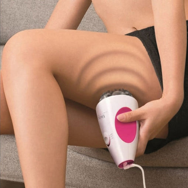 롤러 셀프 뱃살 허벅지 바디 복부 라인 셀룰라이트 지방 마사지기 기계 지방저감 다이어트, 1개, A.화이트+지방마사지기1대강화