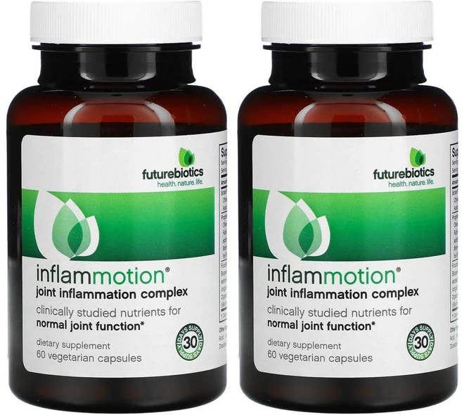 FutureBiotics 퓨처바이오틱스 InflamMotion 조인트 인플라메이션 컴플렉스, 2개, 60정 - 쿠팡