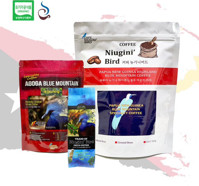 100% 핸드메이드 뉴기니버드 파푸아뉴기니 블루마운틴 커피 유기농/여인의비밀 원두, 여인의 비밀, 500g, 1개, 500g