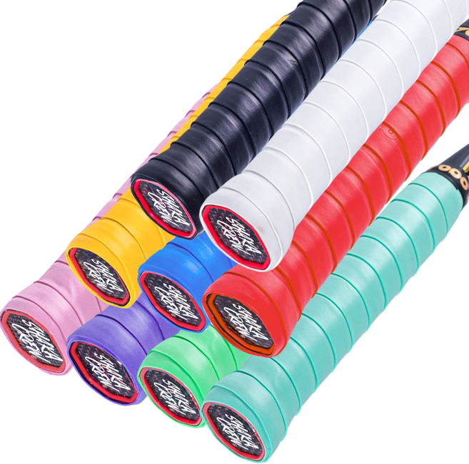 샤카 프로 오버그립 테이프 테니스 배드민턴 골프, 혼합 Set (6색), 1개