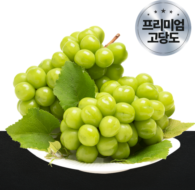 웰빙프룻 백화점납품 하루백송이만 고당도 샤인머스캣, 1개, 4kg 8-10수 (특상품)