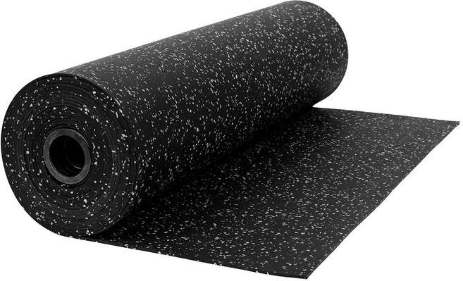 에코스포츠 고밀도 에버롤 네오플렉스 고무매트, 5mm, 화이트, 1개