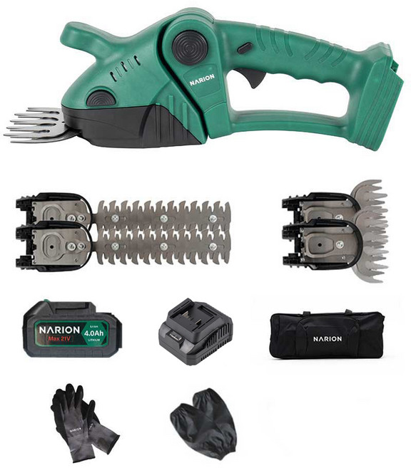 나리온 충전 전정기 잔디깍기, 1개