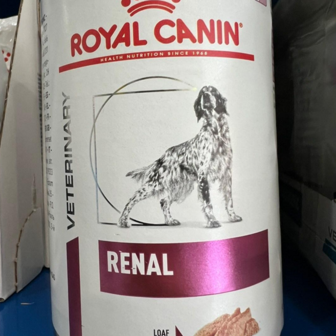 로얄캐닌 독 레날 캔 410G X 6개, 닭