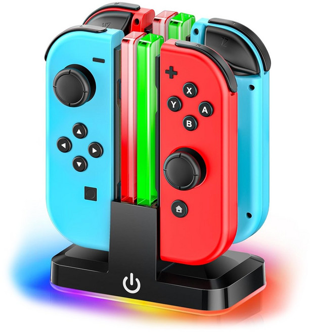 닌텐도 스위치 조이콘 4in1 충전독 충전기 충전거치대 TOKLUCK, 1개