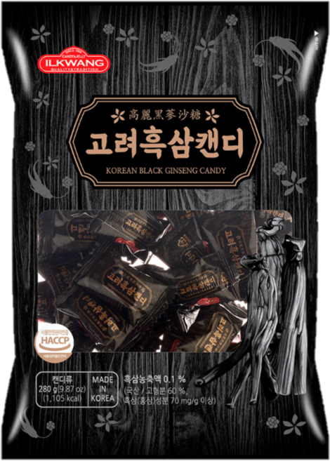 일광제과 고려흑삼캔디, 280g, 1개