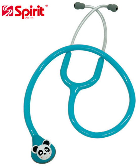 Spirit 스피릿 소아용 소아과 진찰용 캐릭터 청진기 CK-F606PF / 색상선택, 1개