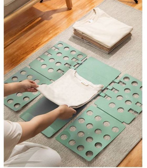 라보테 옷접기 정리 대형 폴더 판 고급형, 파스텔민트, 1개