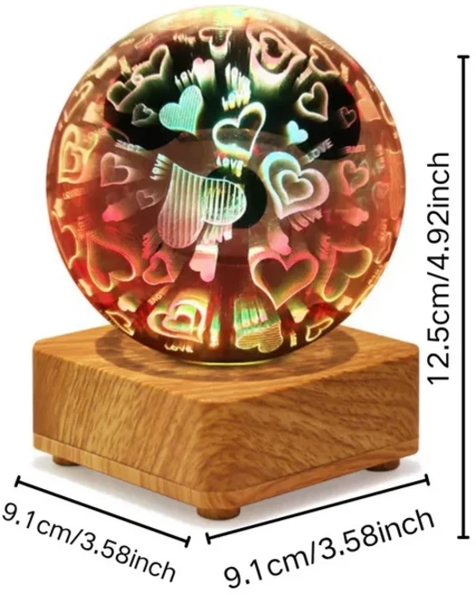 크리스마스 로맨틱 분위기의 작은 테이블 램프 침실과 공부방 예술적 장식 조명에 적합, 02 KX-168AX