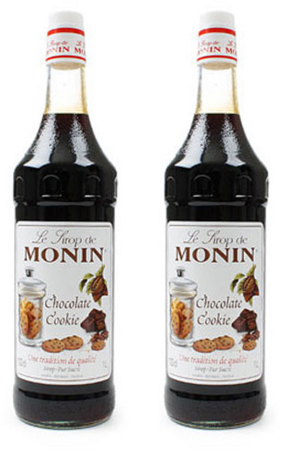 모닌 초코쿠키시럽 1000ml 2개세트, 2개, 1L