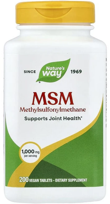 네이처스 웨이 MSM 1000mg 200정, 1개 - 쿠팡