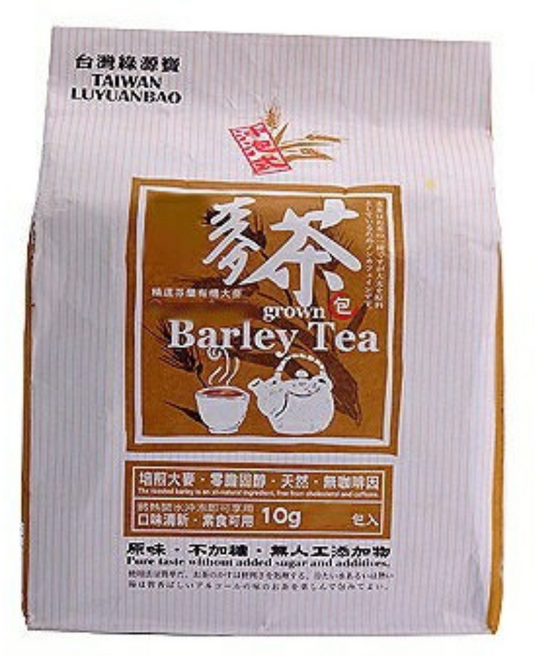 台灣綠源寶 LUYUANBAO 麥茶 10公克x40入 無糖無添加 培煎大麥, 10g, 1個, 40個裝