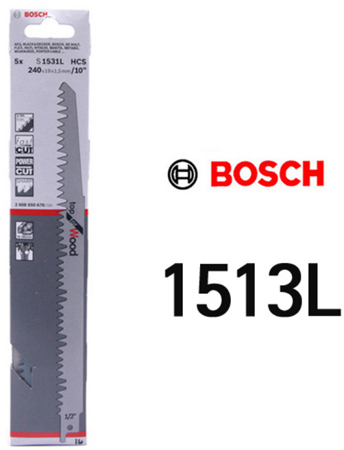 BOSCH 컷쏘날 5PCS 모음 택1 보쉬 컷쇼날 컷소날, BOSCH 목재용 컷쏘날 1513L
