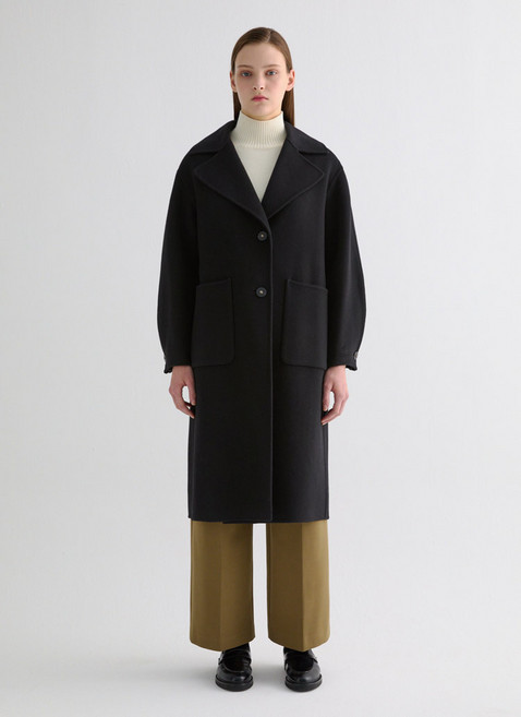 정품 쉬즈미스 여성 코트 핸드메이드코트 슬림핏 실용적인 여행 오피스룩 깔끔한코디