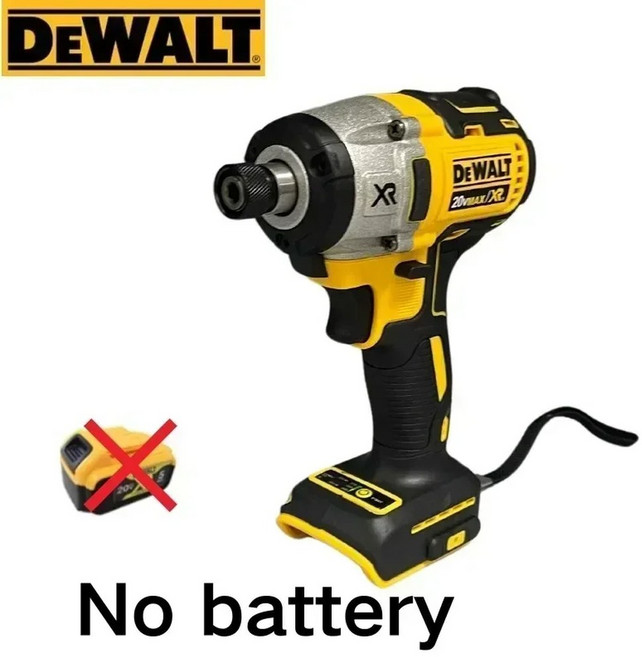 디월트 20V 충전 임팩 드릴 드라이버 DCF845B, 1개, 1) No Battery  미국