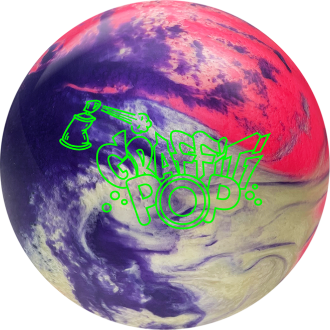 [선택 사은품] 공인구 로드필드 그래피티 팝 하이퍼포먼스 소프트볼 볼링공, 16, 무료지공(010-5094-4547)예약, 1개