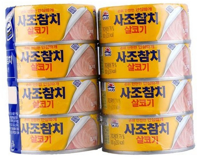사조참치 사조 살코기참치 100gx8입, 8개