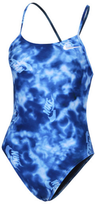 나이키 스윔 하이드라스트롱 멀티 프린트 컷아웃 원피스 여성 탄탄이 실내 수영복 하이컷 NESSF016-400