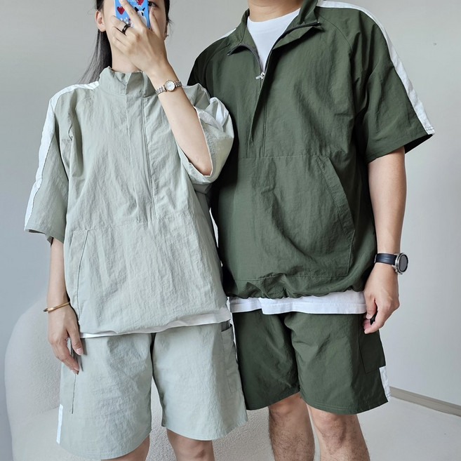 반팔아노락세트 커플아노락세트 커플룩