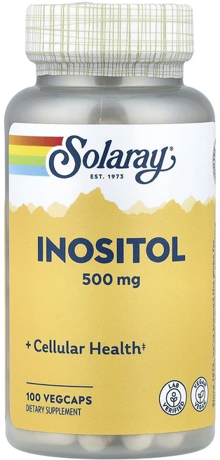 쏠라레이 이노스티톨 500mg 100 베지캡슐, 3개, 100정 - 쿠팡
