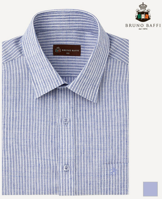 [BRUNO BAFFI] 클래식 스트라이프 D셔츠_MACTSXM3321