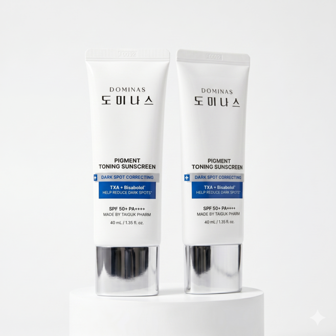 도미나스 피그먼트 토닝 선스크린 알엑스 40ml 2개