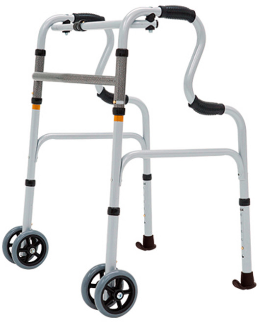 [선한돌봄] 복지용구 성인용보행기 움직임이 부드러운 워커스키 안전한보행기 보행보조기 HM-608 실버용품, 일반대상자15%, 1개