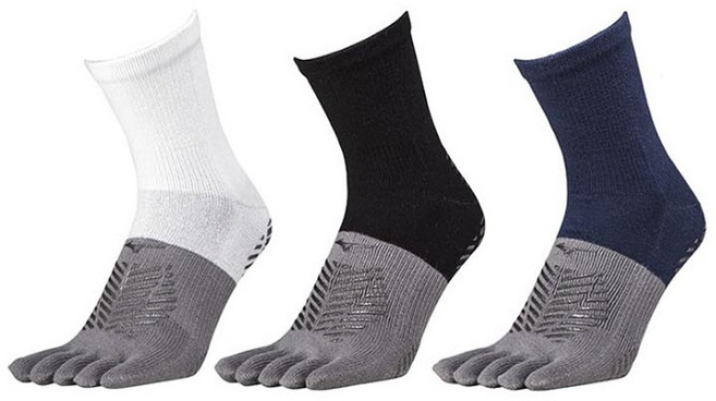 미즈노 제로글라이드 발가락 양말 논슬립 스포츠양말 P2MX2510