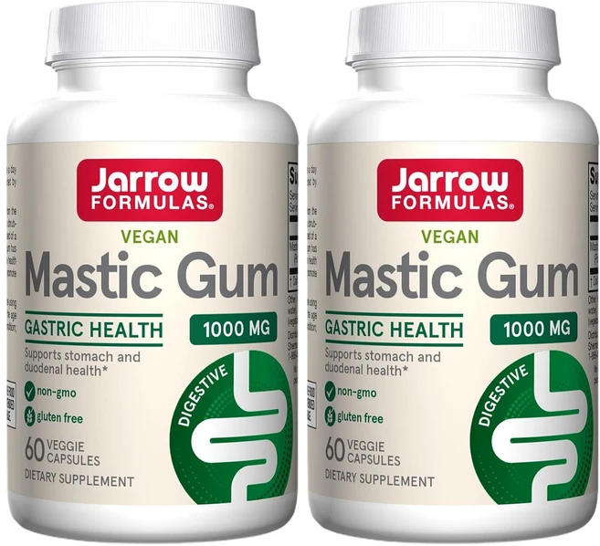 재로우 매스틱 검 1000mg 베지 캡슐, 60정, 2개 - 쿠팡