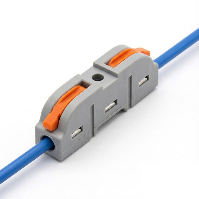 아띠꼴로 딸깍 끝 원터치 전선 커넥터 와이어 케이블 연결 커넥터, 30개