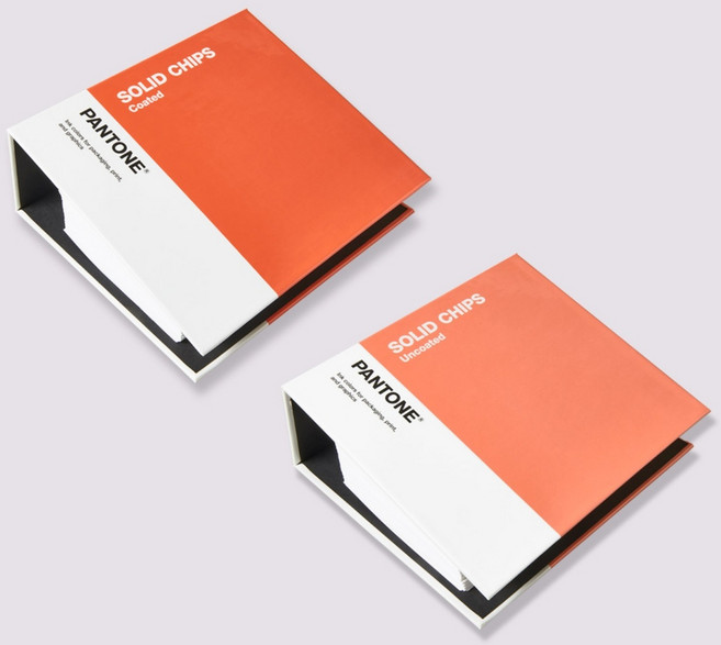 (새상품) PANTONE 팬톤북 솔리드칩 CU (총2권) GP1606B