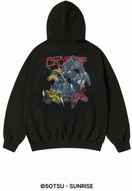 ACME DE LA VIE 기동전사 건담 MOBILE SUIT Z GUNDAM MOBILE SUIT HOODIE (2 COLOR)