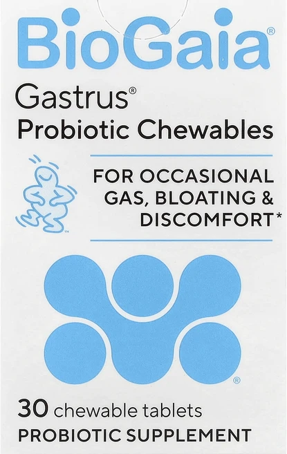 행복하고 건강하게 BioGaia Gastrus® 최적의 장 건강 지원 민트 및 귤 맛 츄어블 30정 백년회로하세요, BioGaiaGastrus최적의장건강지원민트및귤맛츄어블, 1개 - 쿠팡