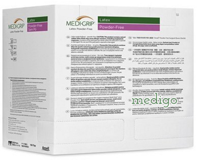 Ansell 안셀 메디그립 글러브 Medi-Grip 1박스(100조), 1개