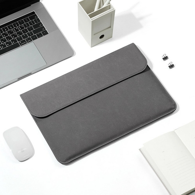 라이트피플 16인치 14인치 15인치 17인치 lg 그램 맥북 노트북 파우치 15.6인치, 1개, 스페이스그레이