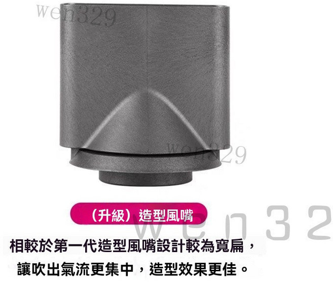 吹風機風罩 適配戴森吹風機風嘴配件 二代專業造型風嘴 柔和順滑擴散磁吸防風罩 烘罩風罩沙龍級熱風罩耐高溫 吹風機風罩, 造型