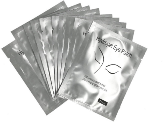 펀앤펀 속눈썹 연장 패치 하이드로겔 50개, 1개입