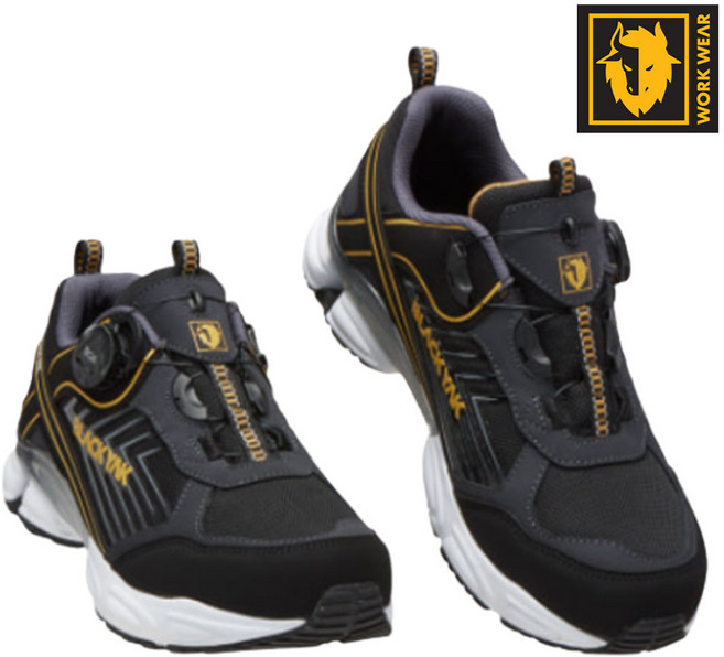 블랙야크 안전화 4인치 워크 D 다이얼 발편한 빅사이즈 공장 현장화 활동화 작업화 산업 신발