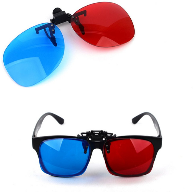 후니디자인 3D 입체안경 오버글라스형, 1개