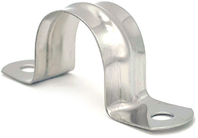아이베란다 스텐 새들 U자형 파이프 고정 클립 호스 클램프 RB, 12mm, 1개