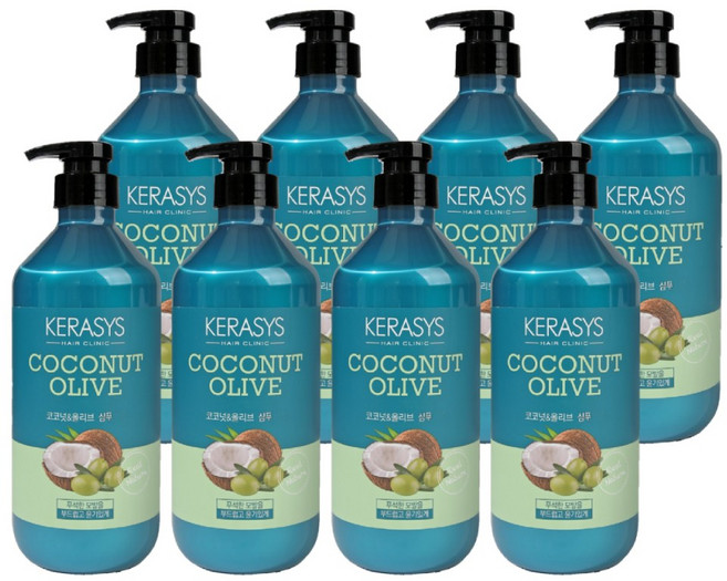 케라시스 코코넛 올리브 샴푸, 8개, 800ml