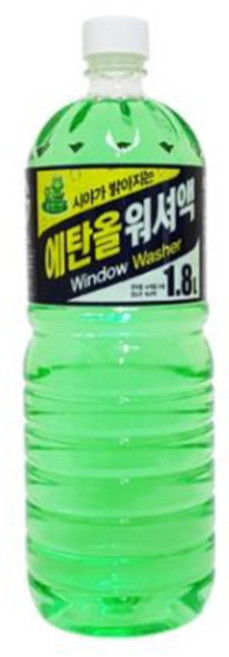천지몰 친환경 에탄올 워셔액 1.8L 국산제품, 1개